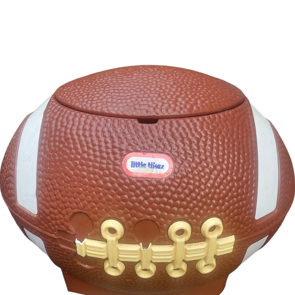 Vintage 1975 Little Tikes Football Toy Box Chest Tailgating Cooler Made In USA